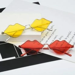 Kinky Cloth Sexy Lips Sunglasses Raves & Festivals