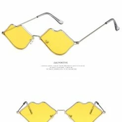 Kinky Cloth Sexy Lips Sunglasses Raves & Festivals