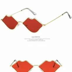 Kinky Cloth Sexy Lips Sunglasses Raves & Festivals