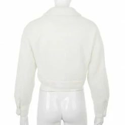 Kinky Cloth Shaggy Fleece Cropped Jacket Crop Tops 12 Kinky Cloth Shaggy Fleece Cropped Jacket Crop Tops