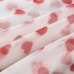 Kinky Cloth DDLG - Daddy / Little Sheer Hearts Bodysuit