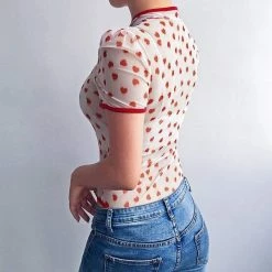 Kinky Cloth DDLG - Daddy / Little Sheer Hearts Bodysuit