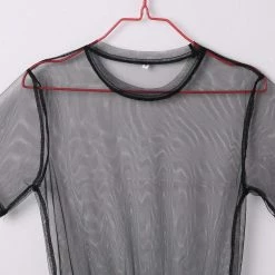 Kinky Cloth Goth Sheer Mesh Dress 10 Kinky Cloth Goth Sheer Mesh Dress