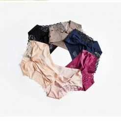 Kinky Cloth Lingerie & Panties Sheer Silk Lace Cheek Panties 31 Kinky Cloth Lingerie & Panties Sheer Silk Lace Cheek Panties