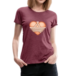 SPOD Shibari Rope Heart Women’s Premium T-Shirt BDSM