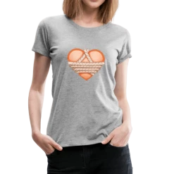 SPOD Shibari Rope Heart Women’s Premium T-Shirt BDSM