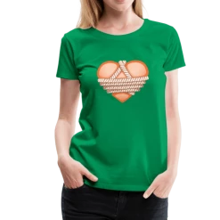 SPOD Shibari Rope Heart Women’s Premium T-Shirt BDSM
