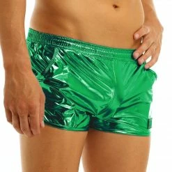 Kinky Cloth Shiny Metallic Boxer Shorts