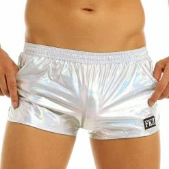 Kinky Cloth Shiny Metallic Boxer Shorts