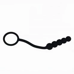 Kinky Cloth Silicone Beads Long Pull Anal Beads