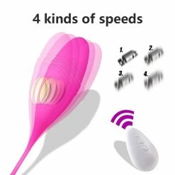Kinky Cloth Silicone Bullet Egg Vibrator Vibrators
