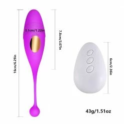 Kinky Cloth Silicone Bullet Egg Vibrator Vibrators