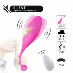 Kinky Cloth Silicone Bullet Egg Vibrator Vibrators