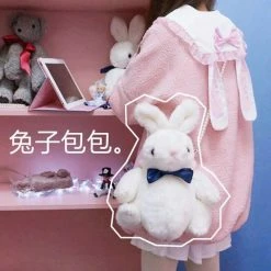 Kinky Cloth Cosplay Silk Bowknot Bunny Chain Bag