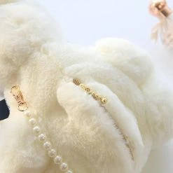 Kinky Cloth Cosplay Silk Bowknot Bunny Chain Bag