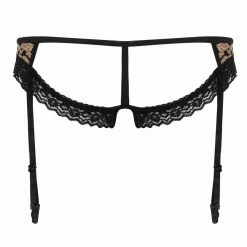 Kinky Cloth Sissy Leopard Lace Trim Briefs