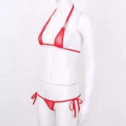 Kinky Cloth Sissy Micro Bikini Set