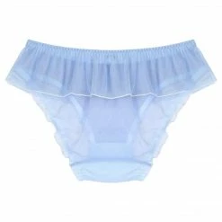 Kinky Cloth Sissy Ruffle Trim Briefs Cosplay