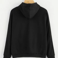 Spocket Kawaii Skeleton Hands Print Hoodie