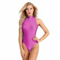 Kinky Cloth Cosplay Sleeveless Stretch Bodysuit