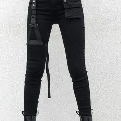 Kinky Cloth Slim Gothic Tactical Pants