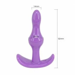 Kinky Cloth Small Silicone Plug With Wide Base