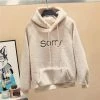 Kinky Cloth Sorry Long Sleeve Soft Cashmere Hoodie