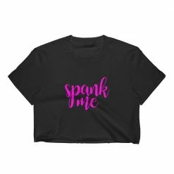 Kinky Cloth Spank Me Crop Top Top & Tees