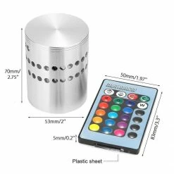 Kinky Cloth Spiral Hole LED Wall Light