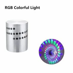 Kinky Cloth Spiral Hole LED Wall Light