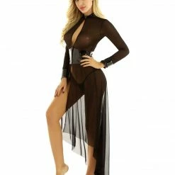 Kinky Cloth Spliced Babydoll Sleepwear Lingerie & Panties