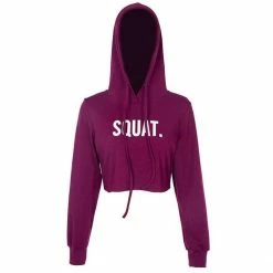 Kinky Cloth SQUAT. Crop Top Hoodie Sweatshirt Top & Tees 14 Kinky Cloth SQUAT. Crop Top Hoodie Sweatshirt Top & Tees