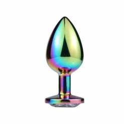 Kinky Cloth Stainless Steel Holographic Plug Raves & Festivals