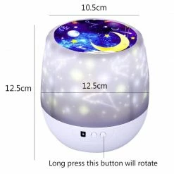 Kinky Cloth Astrology Starry Sky Projector Night Light