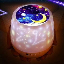 Kinky Cloth Astrology Starry Sky Projector Night Light