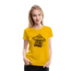 SPOD Stay Weird Flying Saucer Women’s Premium T-Shirt
