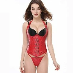 Kinky Cloth Steampunk Strap Tied Corset