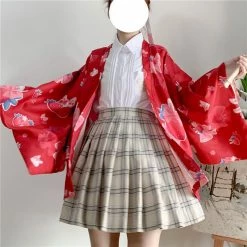 Kinky Cloth Strawberry Bunny Kimono Robes