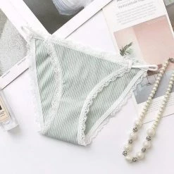 Kinky Cloth Lingerie & Panties String Cotton Lace Panties