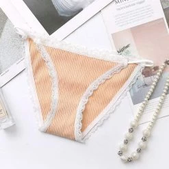 Kinky Cloth Lingerie & Panties String Cotton Lace Panties