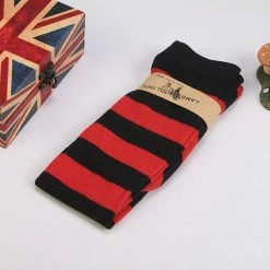 Kinky Cloth Socks & Tights Striped Colors Thigh High Socks