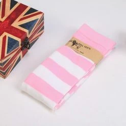 Kinky Cloth Socks & Tights Striped Colors Thigh High Socks