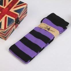 Kinky Cloth Socks & Tights Striped Colors Thigh High Socks