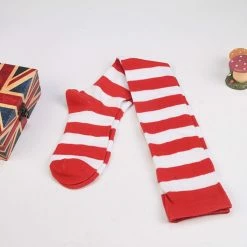 Kinky Cloth Socks & Tights Striped Colors Thigh High Socks