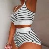 Kinky Cloth Kawaii Stripes Cami Sleepwear Set