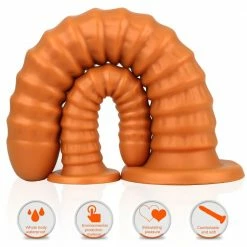 Kinky Cloth Dildos Strong Suction Soft Huge Dildo