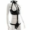 Kinky Cloth BDSM Studded Chastity Body Harness