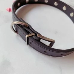Kinky Cloth Studded Rivet Punk Choker 18 Kinky Cloth Studded Rivet Punk Choker