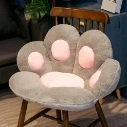 Kinky Cloth Stuffed Paw Pillow Seat Cushion