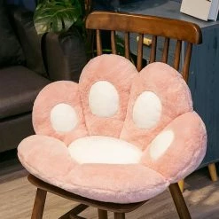 Kinky Cloth Stuffed Paw Pillow Seat Cushion